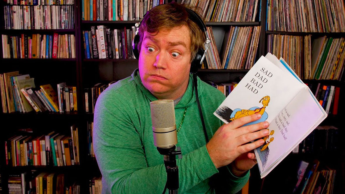 Man skilfully raps Dr Seuss rhymes mashed up with Dr Dre beats and it's truly impressive