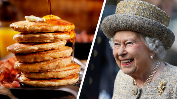 This is Queen Elizabeth II's personal royal pancake recipe that she