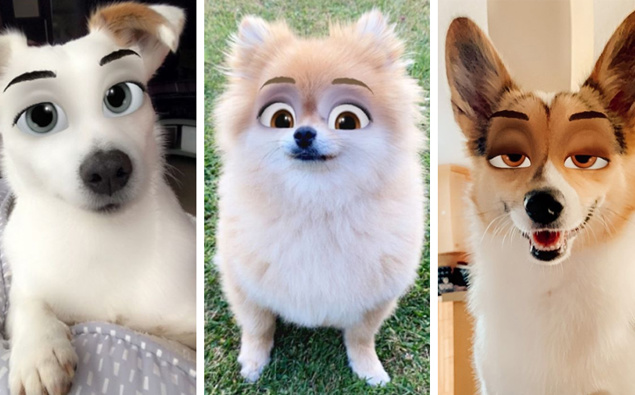 You can now transform your dog into a Disney character with this adorable Snapchat  filter