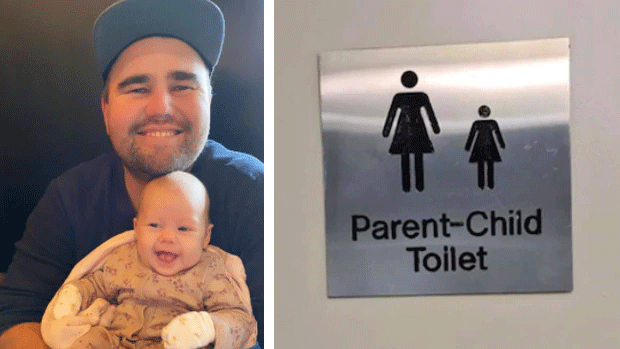 More Kiwi fathers share experiences after Dad told to leave parents' room in mall