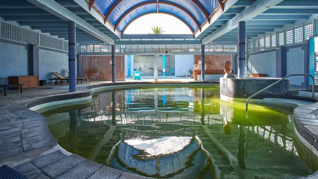 Eerie new video shows abandoned Waiwera Hot Pools in a hauntingly 'bleak' state