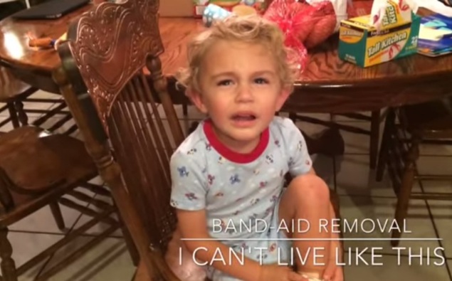 Kid can't live like this