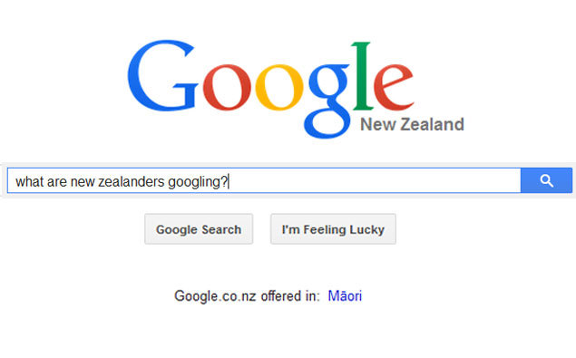 What is New Zealand Googling?