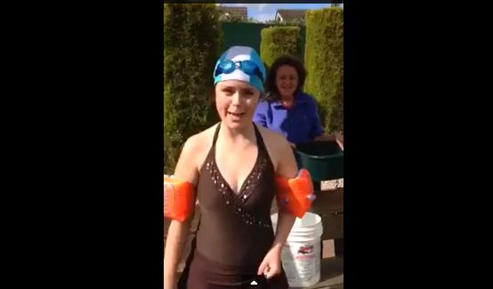 Is this the most painful Ice Bucket challenge yet?