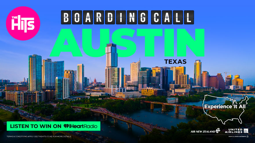 WIN A TRIP TO AUSTIN, TEXAS WITH AIR NEW ZEALAND