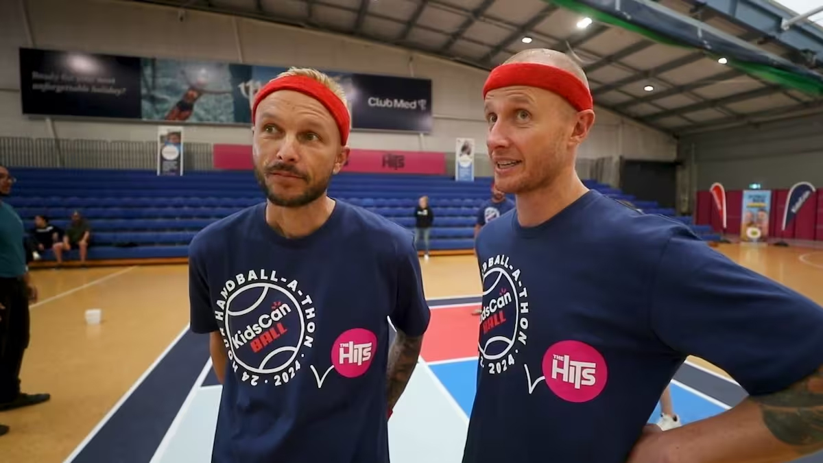 Jono, Ben and How to Dad smash 24-hour handball marathon goal for KidsCan - Vimarsana News