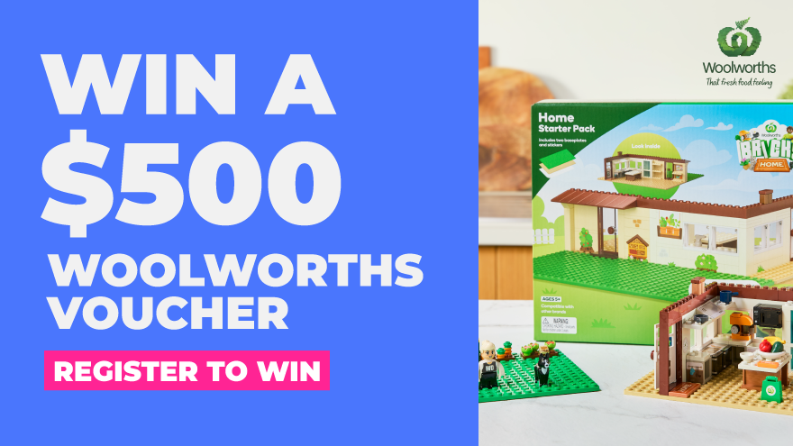 WIN with Woolworths Bricks