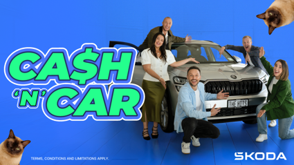 The Hits Cash'n'Car: WIN cash and a brand new Škoda Kodiaq!