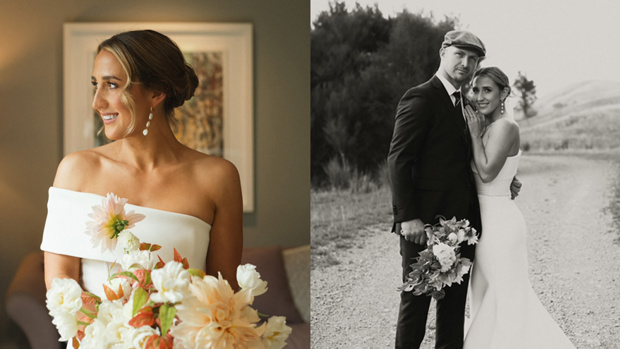Polly Harding The Hits radio host PJ Harding shares stunning wedding photos from her ...