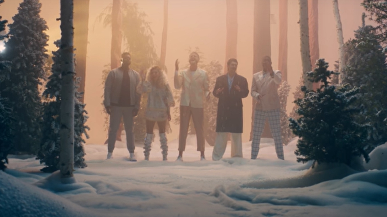 Pentatonix perform stunning a cappella cover of Celine Dion's 'The Prayer'