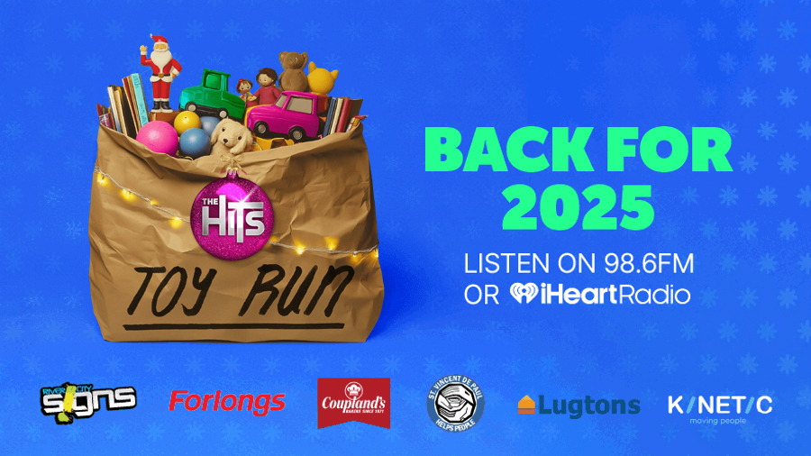 Get involved in The Hits Toy Run 2025