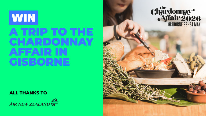 Win Tickets to The Chardonnay Affair in Gisborne