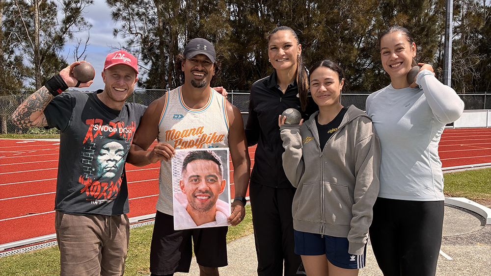 On your marks! Get set! Jono Pryor is hitting the track for 'Track Stars'