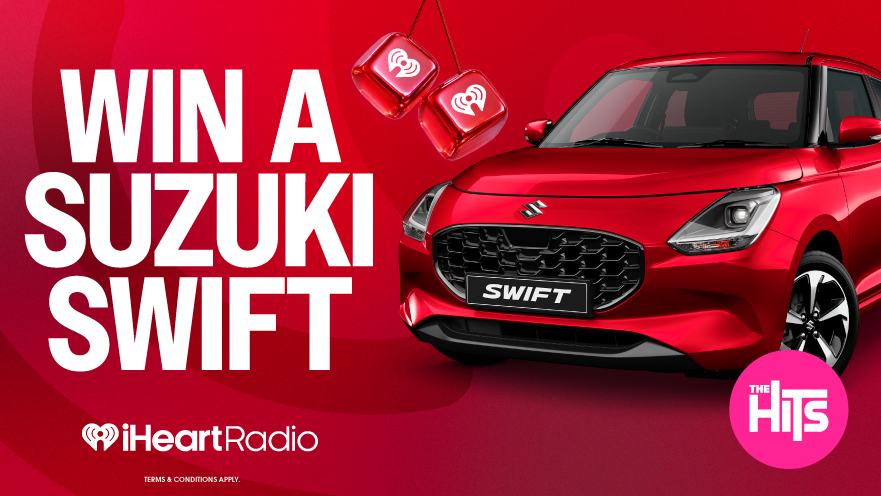 Win a brand-new Suzuki Swift with iHeartRadio