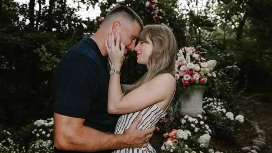 Taylor Swift and Travis Kelce reveal they're engaged