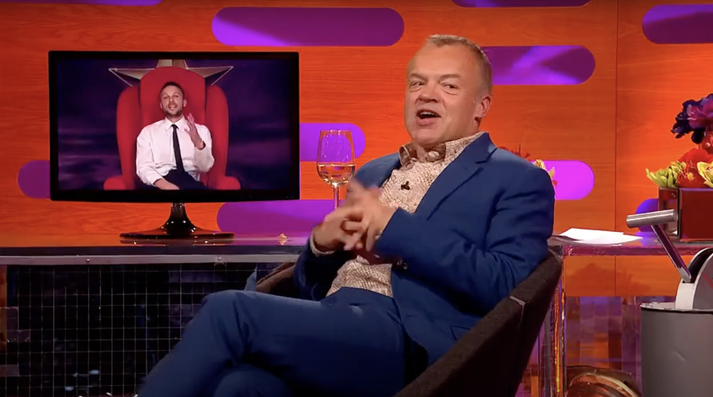Jono finally reveals the story he never got to tell on 'The Graham Norton Show’s Red Chair