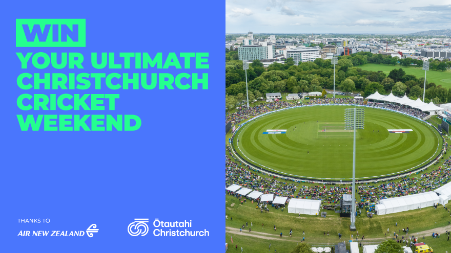 Win the ultimate Christchurch Cricket weekend