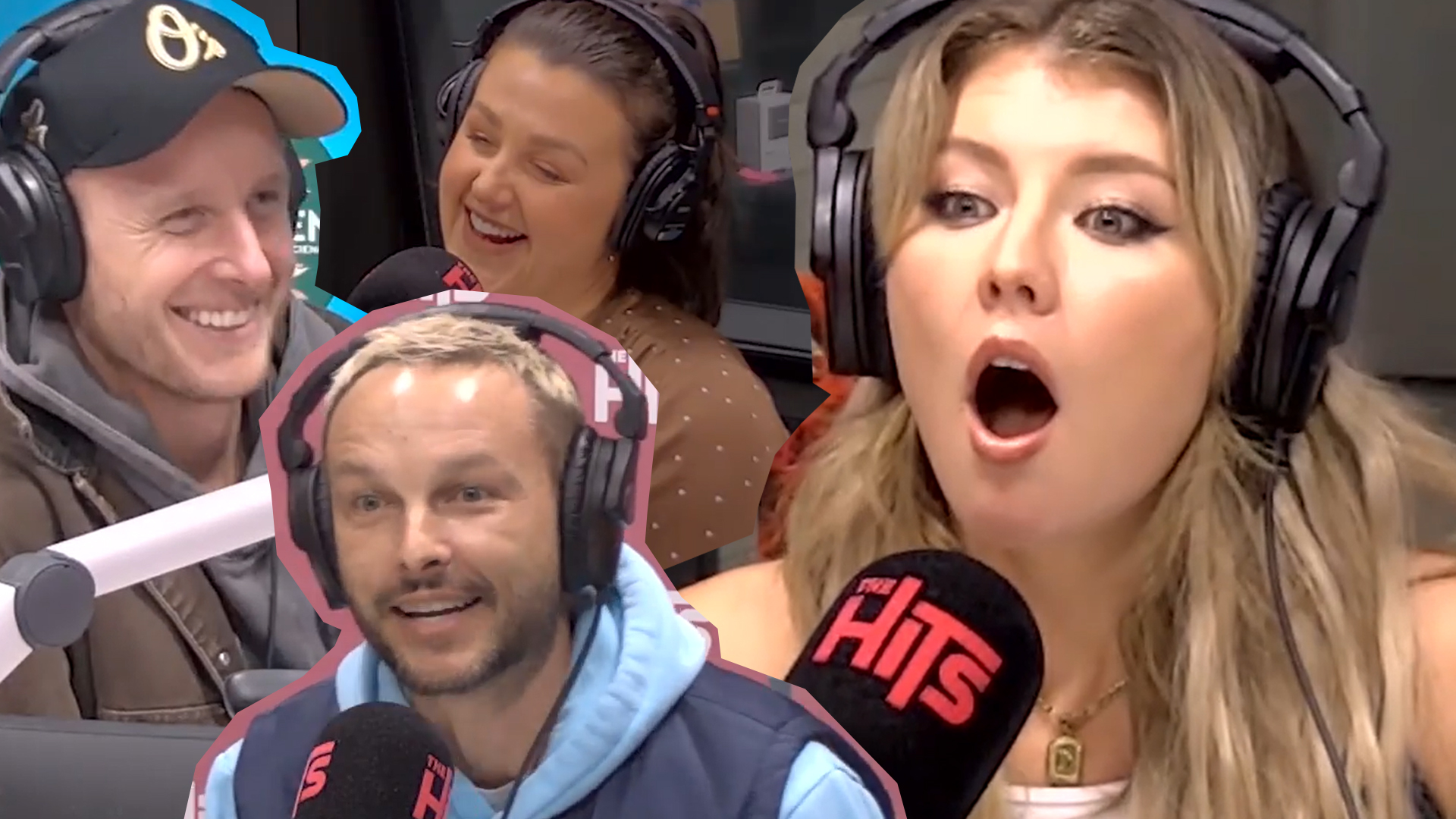 American country singer Dasha reacts to Jono, Ben & Megan's parody of her hit song 'Austin'