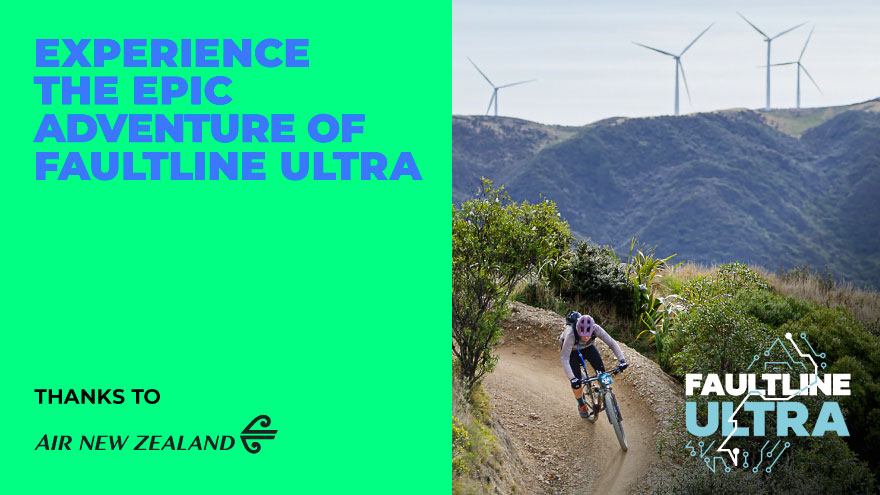 Experience Faultline Ultra with Air New Zealand