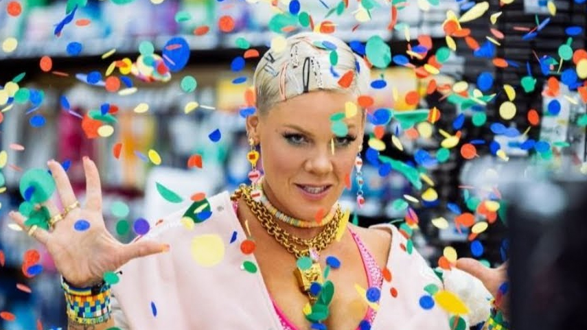 The wait is over! P!NK's music video for her new song 'Never Gonna Not ...