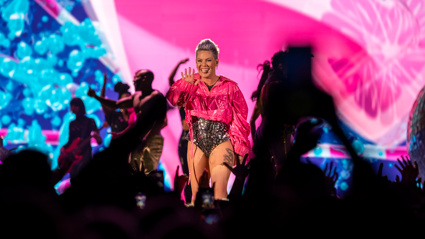 P!NK fans will have their ears protected at her concerts at Eden Park. Photo / DunedinNZ