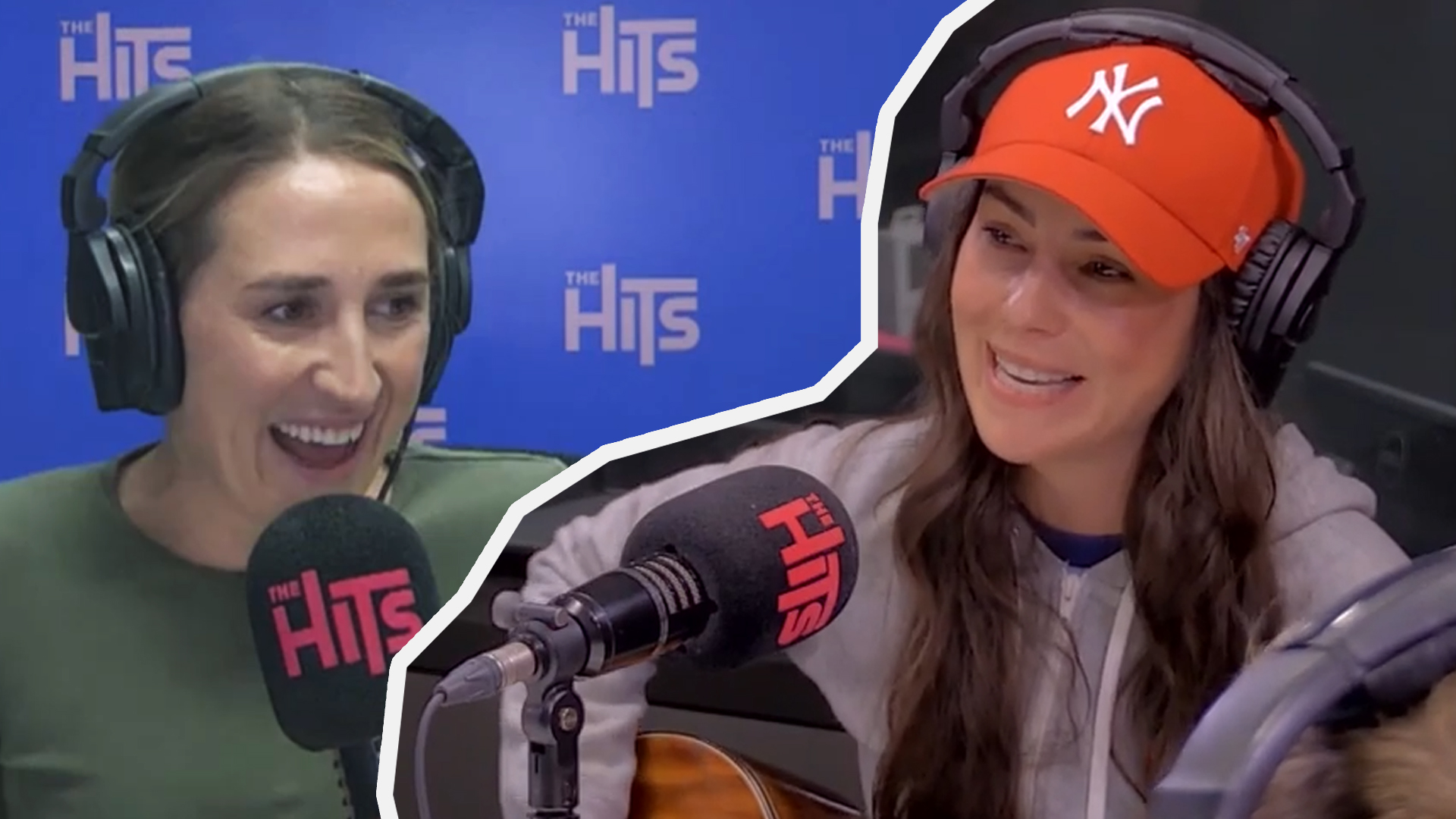 Aussie singer Amy Shark performs live for Matty & PJ in The Hits studio
