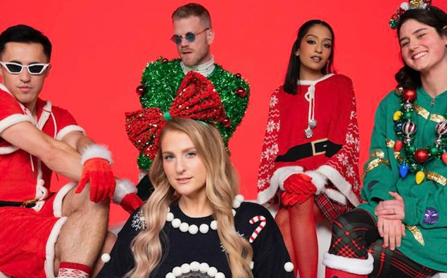 Meghan Trainor releases Christmas-themed Acapella music video for Made You  Look - Telegraph India