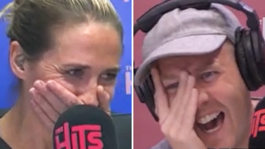 PJ Harding explains her embarrassing 'broken' air-con fail to Matty McLean