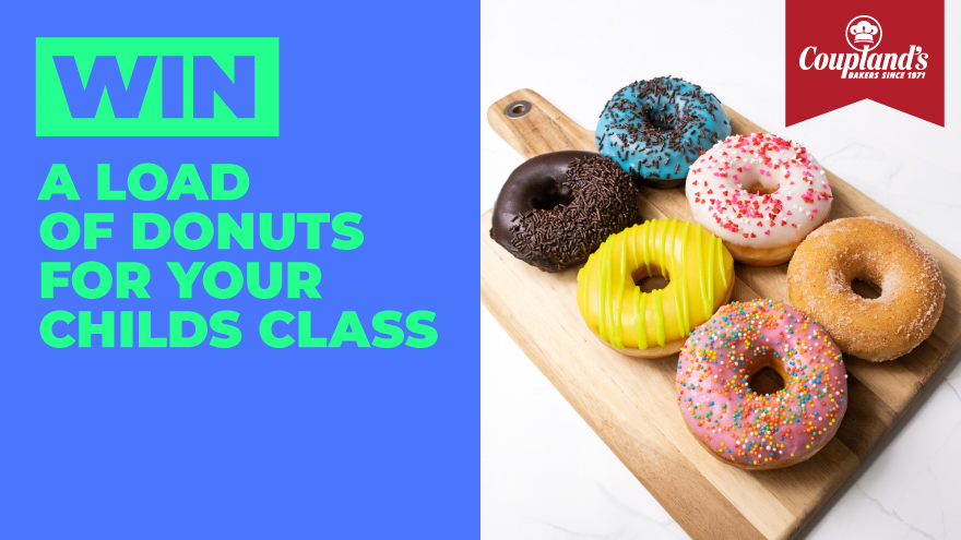 Coupland’s National Doughnut Day School Giveaway