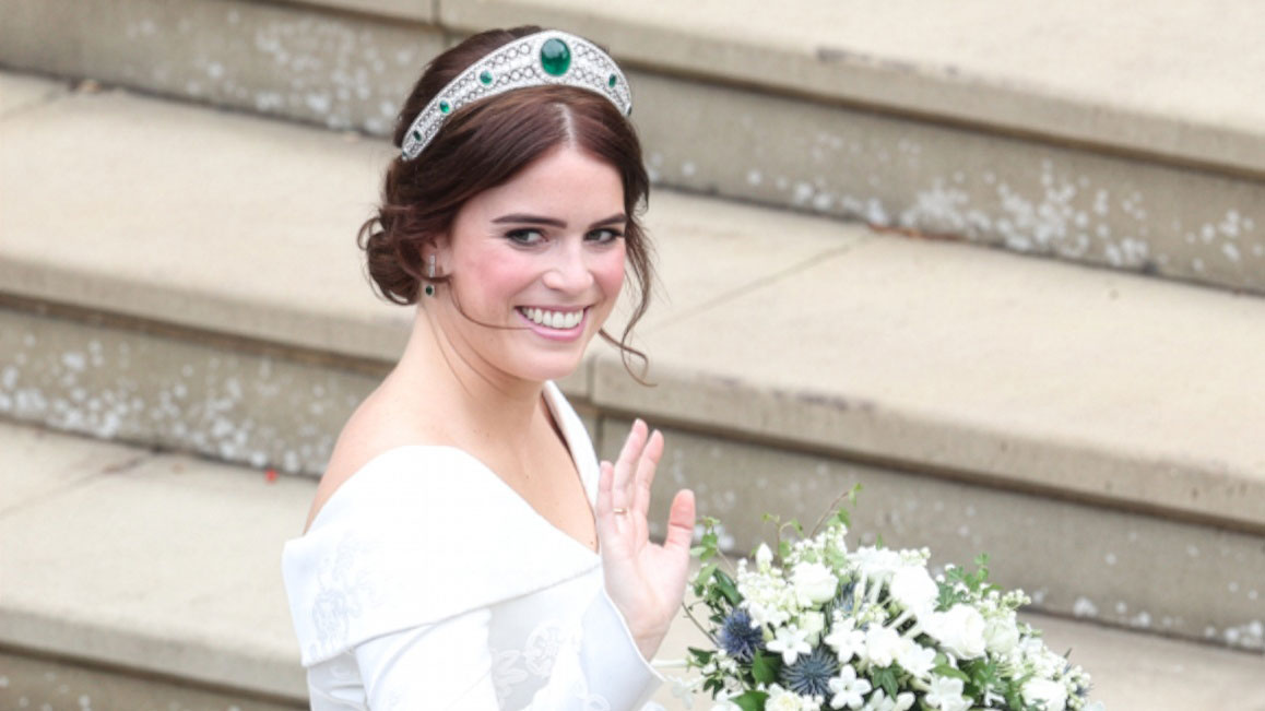 Princess Eugenie has given birth to her third child and shares adorable first snap