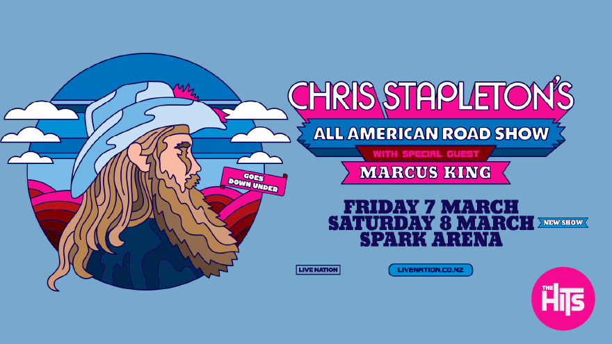 Chris Stapleton is bringing his All American Road Show to NZ - Vimarsana News