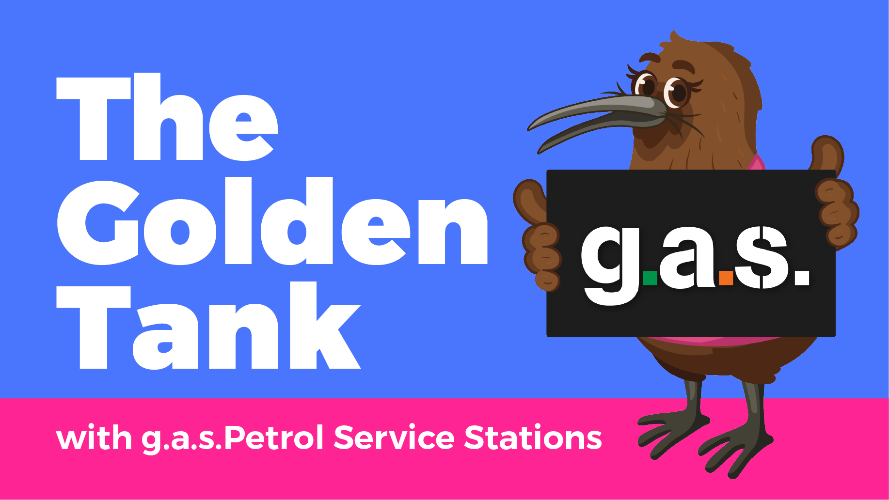 WIN a Free Tank of Petrol with g.a.s.