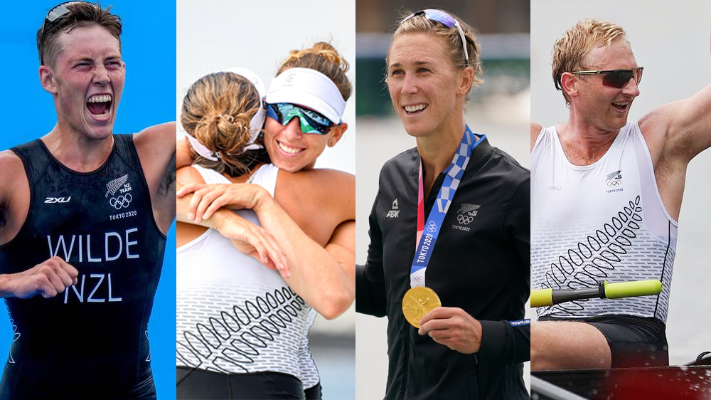 Kiwi sports stars who've made NZ proud at Tokyo Olympics catch up with Jono and Ben