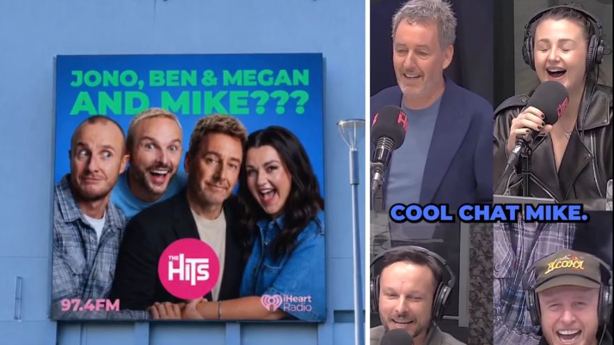 How Mike Hosking ended up in the studio