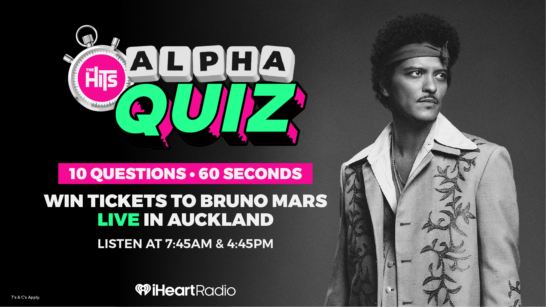 The Hits Alpha Quiz: Bruno Mars Edition