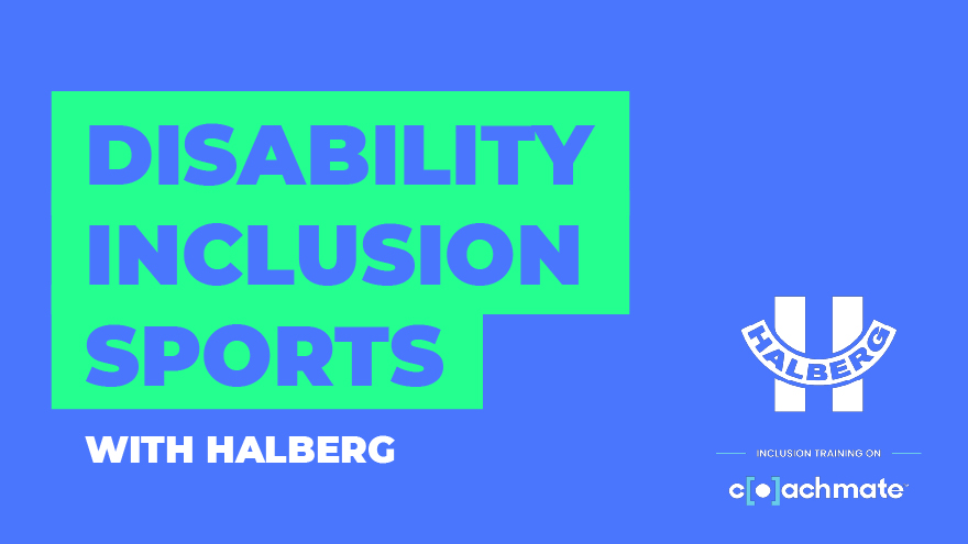 Halberg Inclusion Training is making sport accessible for all