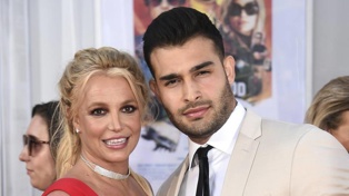 Britney Spears and Sam Asghari. Photo / AP