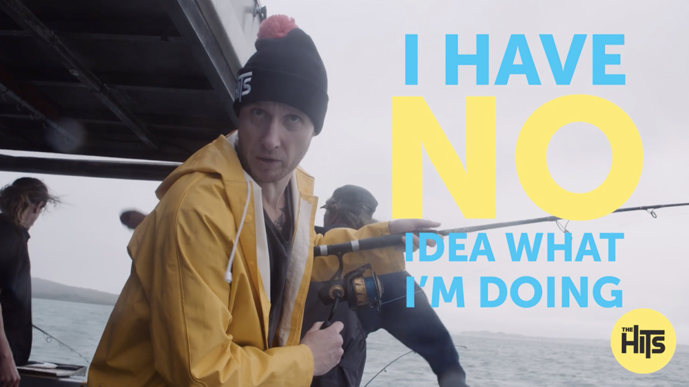 Watch the thrilling moment Jono caught his first fish ... ever!