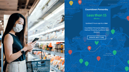 PSA: This website tells you how long the wait time at the supermarket will be