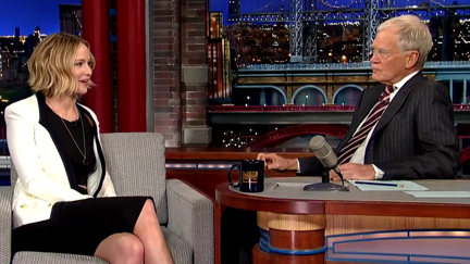 Watch Jennifer Lawrence Sing On Letterman