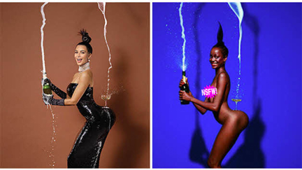 Kim Kardashian's champagne shot is not original at all