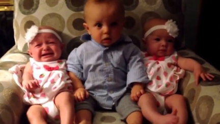 WATCH: Toddler Sees Double