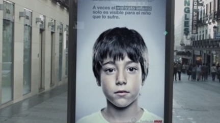 Billboard Allows Kids to see Secret Message