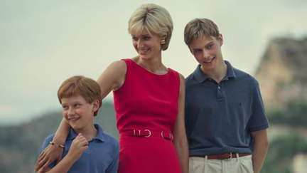 Netflix shares first look at young Prince William and Prince Harry in final season of 'The Crown'