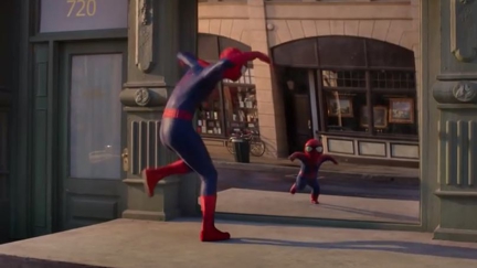 Spidey and Spidey Junior dance off!