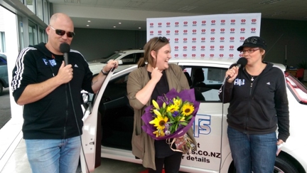 LISTEN: What it feels like to win a new car