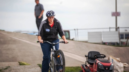 Column: Pump Track Big Jump For Sarah