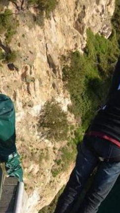 Paul Jumps at Taupo Bungy