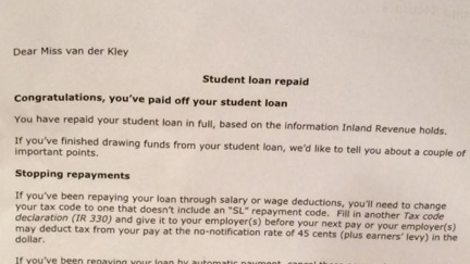 Column: Bye Bye Student Loan