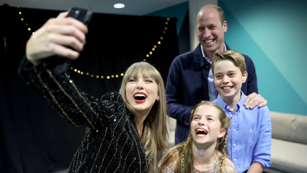 Prince William dances to 'Shake It Off' at Taylor Swift's Eras Tour in London